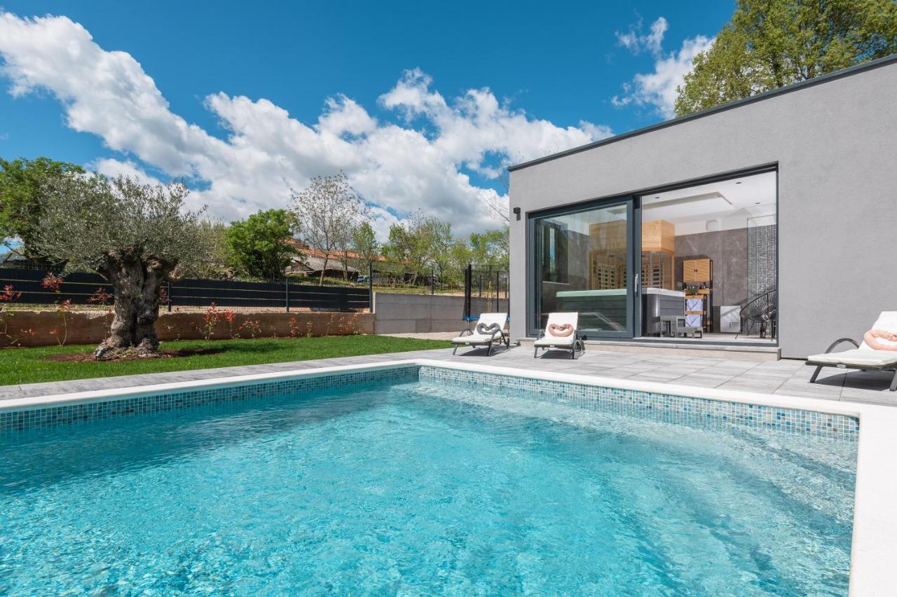 Green Luxury II With Heated Pool, Jacuzzi & Sauna Ruzici  Екстер'єр фото